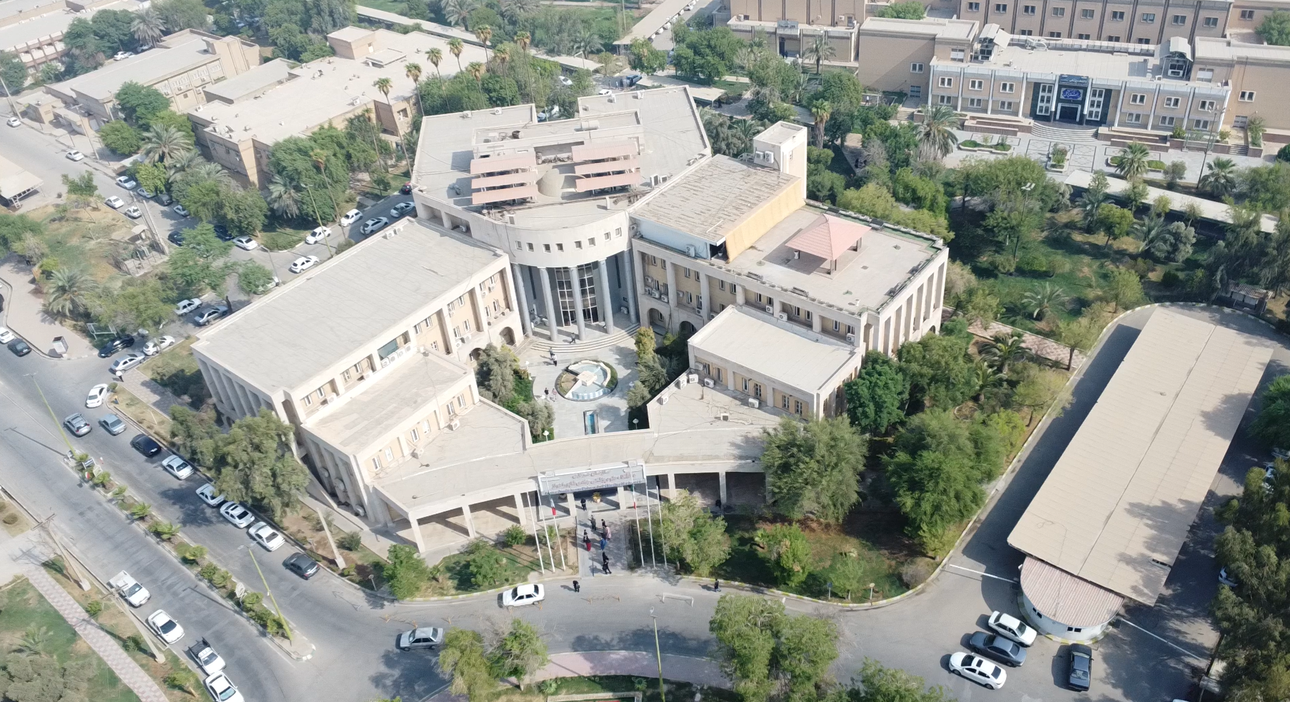 نمای هوایی پردیس دانشگاه علوم پزشکی جندی&zwnj;شاپور اهواز